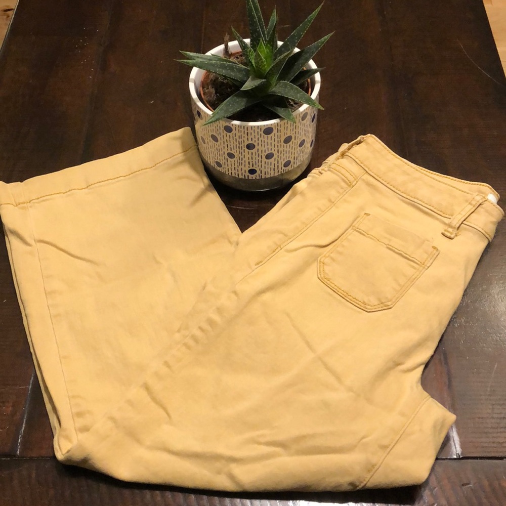 Sonoma Wide Leg Cropped Pant